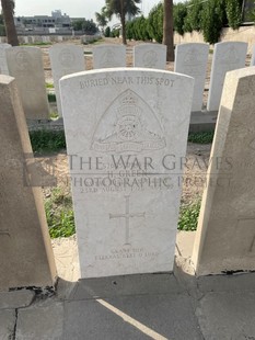 BAGHDAD (NORTH GATE) WAR CEMETERY - GREEN, HORACE